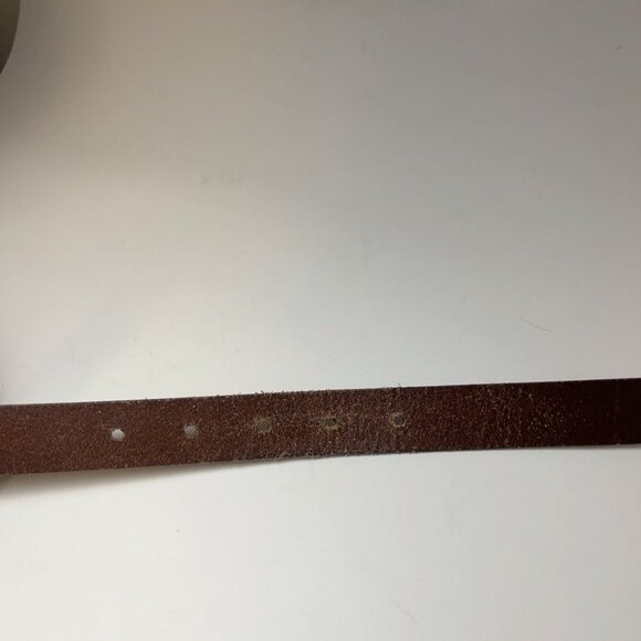 Levi's Womens 80 32 Larkspur Brown Leather Belt - Picture 8 of 8